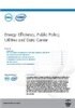 Energy Efficiency, Public Policy, Utilities and Data Center  