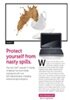 Protect yourself from nasty spills
