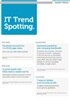 IT Trend Spotting