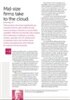 Mid-size firms take to the cloud