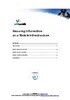 Securing Information on a Mobile Infrastructure  