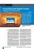 Presenting Dell Digital Cinema — Coming Soon to a Theater Near You