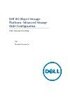 Dell DX Object Storage Platform — Advanced Storage Node Configuration