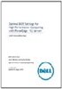 Optimal BIOS Settings for High Performance Computing with PowerEdge 11G Servers