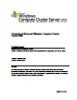 Microsoft® Windows Compute Cluster Server 2003