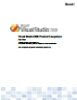 Microsoft® Visual Studio 2008 Product Comparison