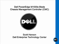 Blade Tech Center Chassis Management Controller Demo Video