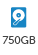 750GB HDD