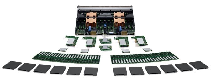 PowerEdge M830刀片式服务器 - 融合IT资源 PowerEdge M830刀片式服务器 - 融合IT资源