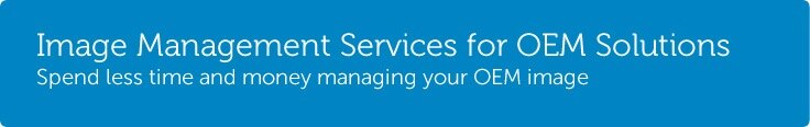 Image Management Services for OEM Solutions
