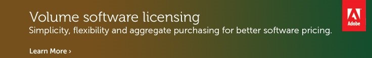 Learn more about Adobe volume software licensing 