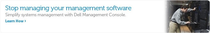 Learn About the Dell Management Console
