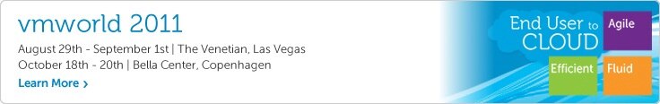 VMworld 2011 - Learn More