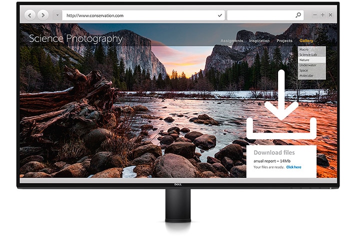 dell-u2717da-monitor - A revolutionary viewing experience.