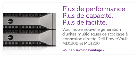 PowerVault MD1200 et MD1220 PowerVault MD1200 et MD1220
