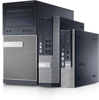 Optiplex 9020台式机 - 灵活配置，满足工作空间需要