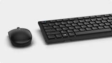 Dell P2717H Monitor - Dell Wireless Keyboard & Mouse Combo | KM636