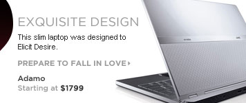 Adamo laptops
