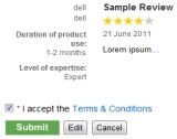 Ratings and Reviews
