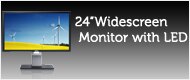 Dell UltraSharp U2410 Widescreen Monitor- 24 inches High Definition Monitor