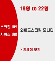 델 모니터 사이즈 업: 19에서 22로