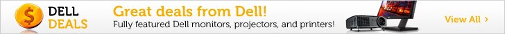 Dell Deals – Monitors, Printers, Projectors