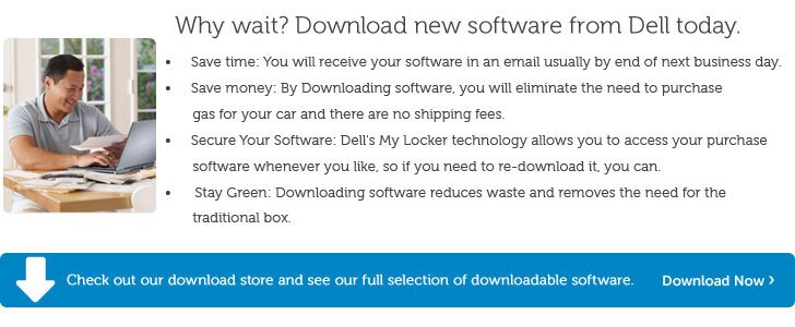 Download new software from Dell today.