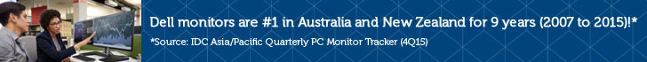 Dell monitors No.1 in Australia