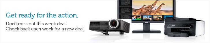 Dell monitors, printers  and projectors sale