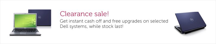 Great Deals on Dell laptop and desktop computers