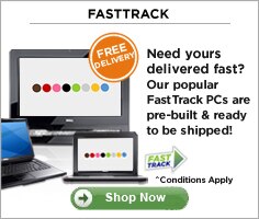 Our popular FastTrack laptops/desktops are pre-built and ready to be shipped! Buy now!