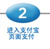  进入支付宝页面支付