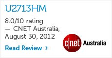 CNET AU review for U2713HM