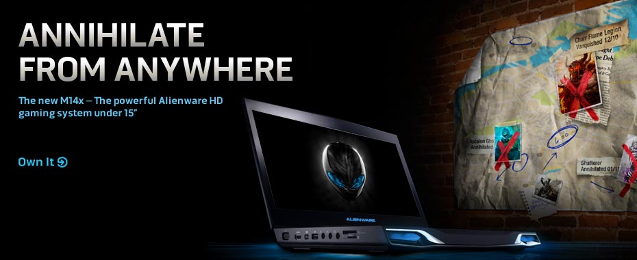 Alienware M14X Gaming Laptop