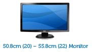 50.8cm (20) - 55.8cm (22) Monitor