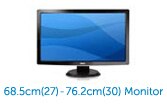 68.5cm (27) – 76.2cm (30) Monitor