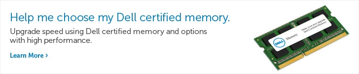 Dell Certified Memory Selector