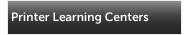 Printer Learning Centers