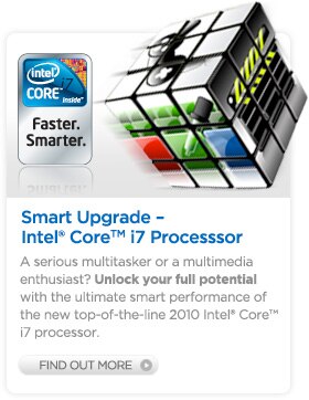 Smart Upgrade - Intel® Core™ i7 Processor