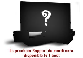 Rapport du mardi!
