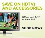 Save on HDTVs and accessories