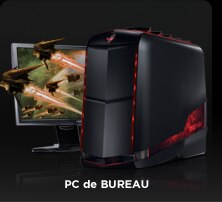 PC de bureau pour jeux Alienware