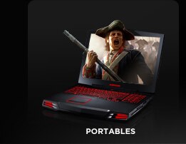 Portable pour jeux Alienware