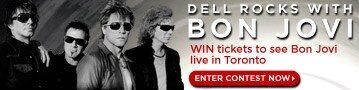 Dell rocks with Bon Jovi