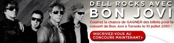 Dell rocks avec Bon Jovi