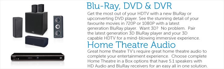Blu-Ray, DVD & DVR