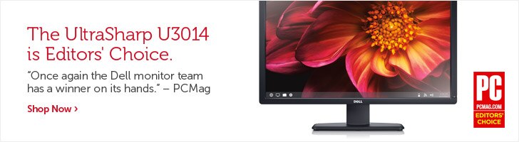 U3014 Monitor PCMag Editors' Choice Award