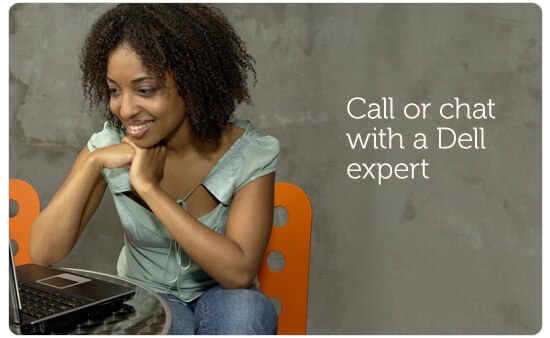 Call or chat with dell expert