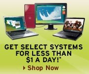 GET SELECT SYSTEMS FOR LESS THAN $1 A DAY!