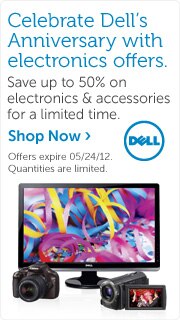 Celebrate Dell's Anniversary with electronics offers.